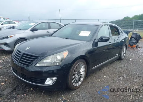 2014 Hyundai Equus Signature from USA, damaged, VIN KMHGH4JH1EU080424